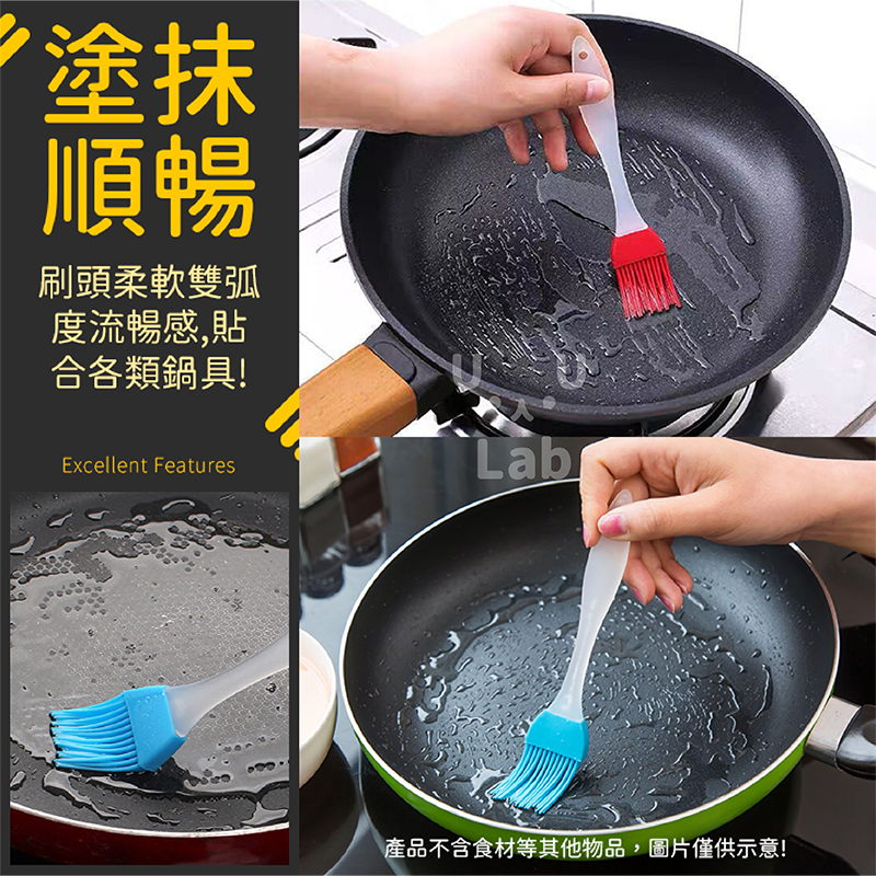 【新品上市 台灣現貨】油刷 矽膠刷 刷子 烤肉刷 矽膠油刷 醬料刷 奶油刷 居家生活 料理用具 烘焙刷-細節圖3