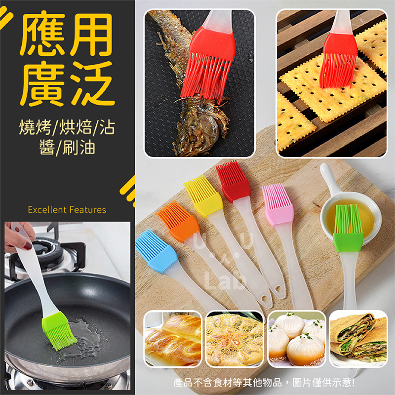 【新品上市 台灣現貨】油刷 矽膠刷 刷子 烤肉刷 矽膠油刷 醬料刷 奶油刷 居家生活 料理用具 烘焙刷-細節圖9