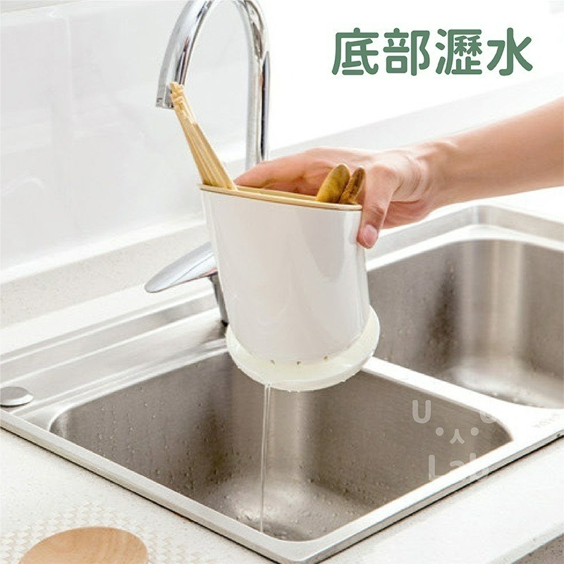 【新品上市 台灣現貨】筷子收納盒 筷架 筷子瀝水架 筷子筒 杯架 餐具收納 碗盤架 筷子架 廚房收納 北歐風-細節圖4