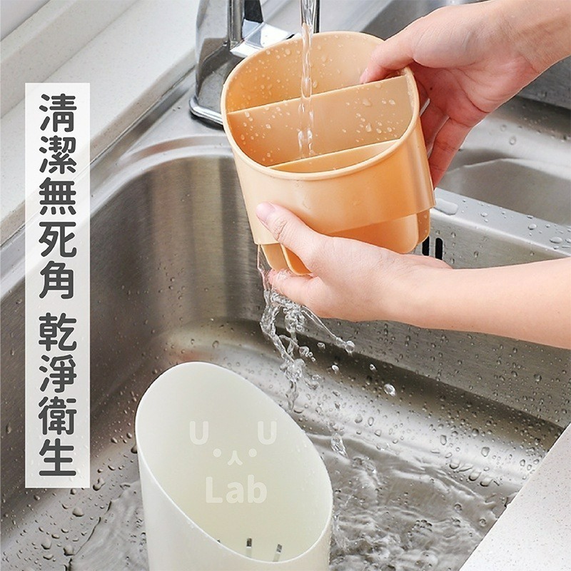 【新品上市 台灣現貨】筷子收納盒 筷架 筷子瀝水架 筷子筒 杯架 餐具收納 碗盤架 筷子架 廚房收納 北歐風-細節圖8