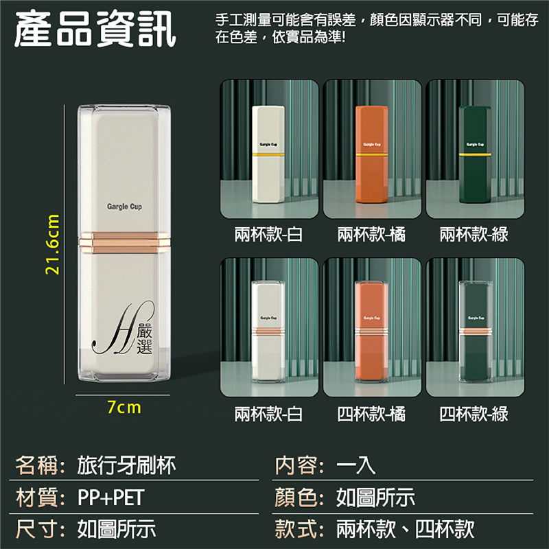 【新品現貨】旅行牙刷杯 牙刷盒 牙刷收納盒 旅行漱口杯 旅行牙刷盒 漱口杯 旅行牙刷組 牙刷杯 洗漱杯 旅行牙刷收納盒-細節圖5