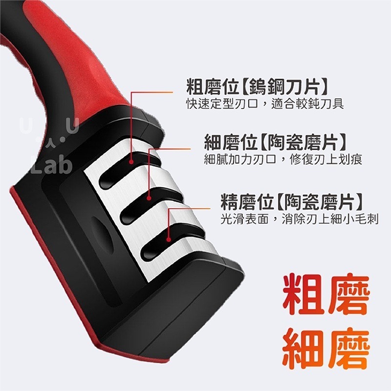 【新品上市 三段式！台灣現貨】磨刀器 磨刀 磨刀神器 磨刀石 磨刀機 磨剪刀 廚房 磨刀棒 菜刀 多功能磨刀器 磨菜刀-細節圖2