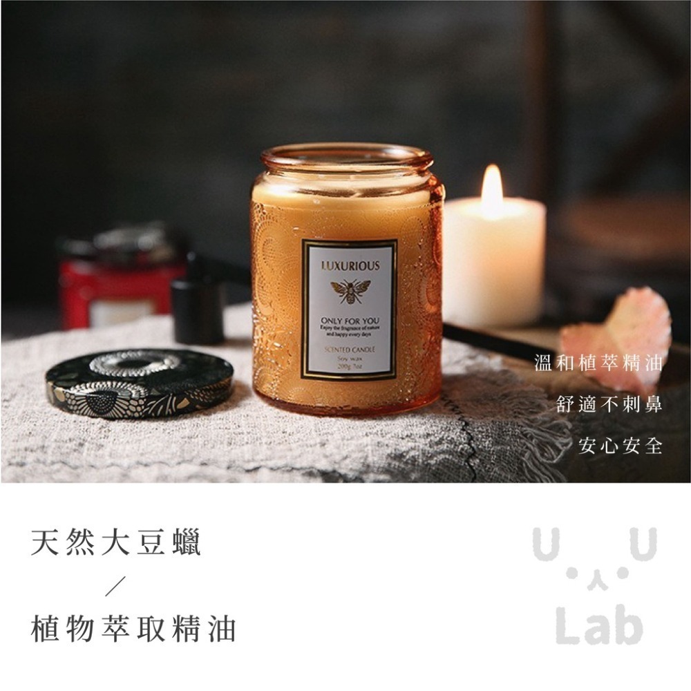 【H嚴選】香氛蠟燭 浮雕蠟燭 手工蠟燭 芳香蠟燭 薰香蠟燭 香薰蠟燭 精油蠟燭 大豆蠟燭 驅蚊蠟燭 無煙擴香蠟燭-細節圖4