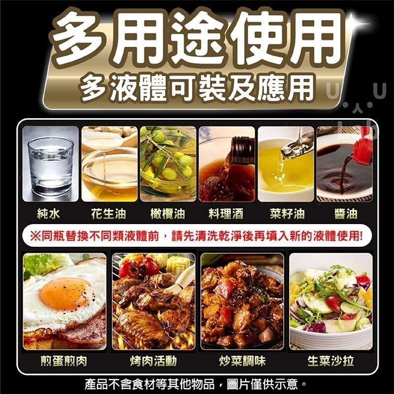 【新品現貨】噴油瓶 噴油罐 噴霧油瓶 氣壓式噴油瓶 氣炸鍋噴油瓶 噴油壺 噴霧油罐 噴霧式油瓶 氣壓噴油瓶 氣炸噴油瓶-細節圖7