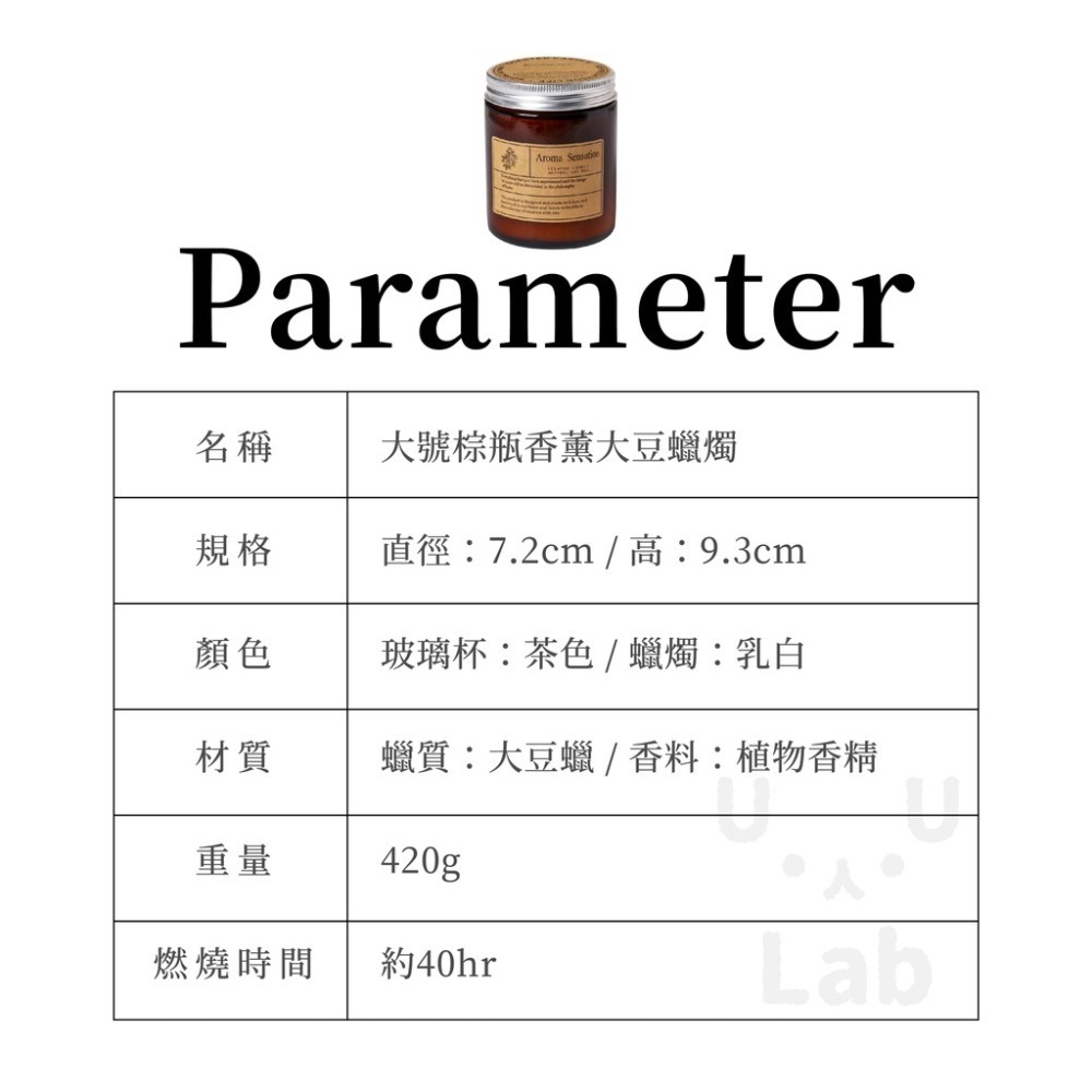 【H嚴選】棕瓶 香氛蠟燭 手工蠟燭 芳香蠟燭 薰香蠟燭 香薰蠟燭 精油蠟燭 大豆蠟燭 驅蚊蠟燭 無煙蠟燭 擴香蠟燭-細節圖9