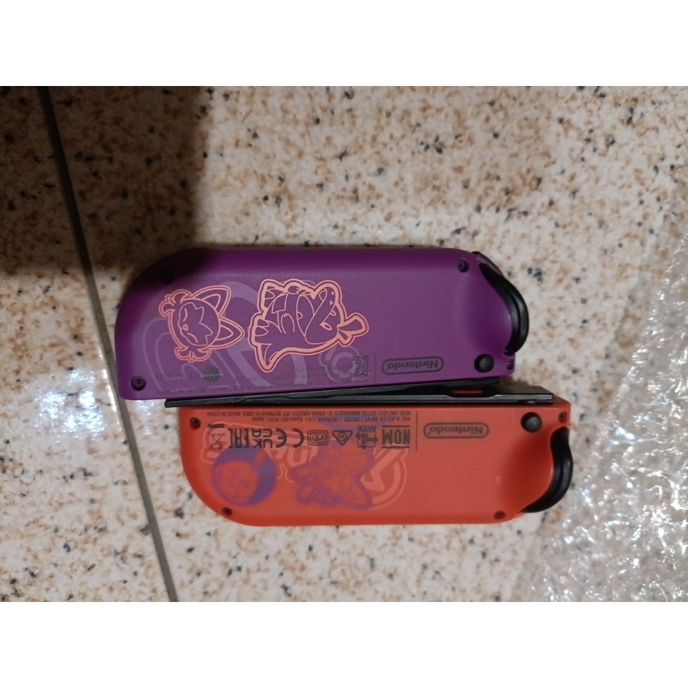 JOYCON 朱紫版 無盒有繩-細節圖2