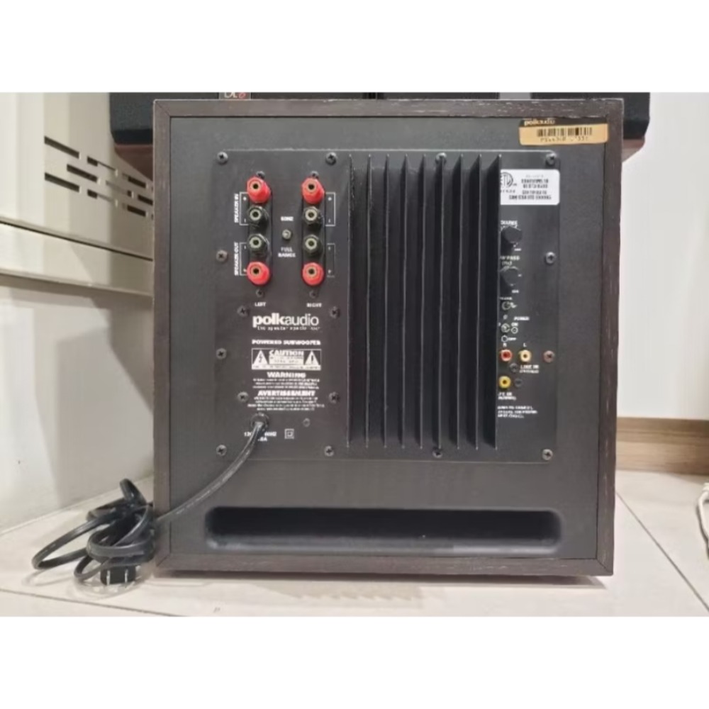 Polk Audio PSW404 10吋 超低音喇叭 家庭劇院-細節圖2