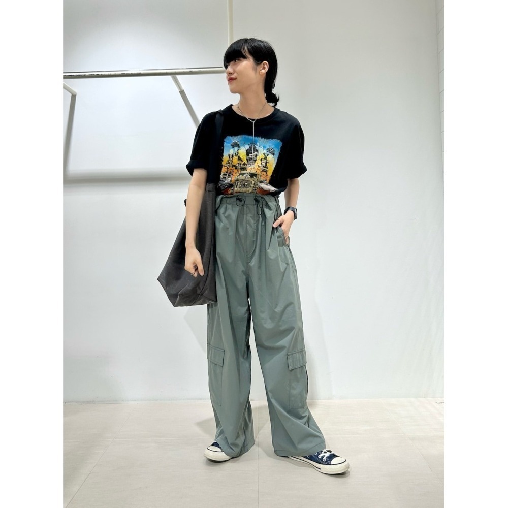 單件免運 🐈 快來帶走我的二手衣 🇯🇵 🐈 日本正品 KBF 2WAY工裝口袋吊帶褲 黑色 二手日牌 古著-細節圖5