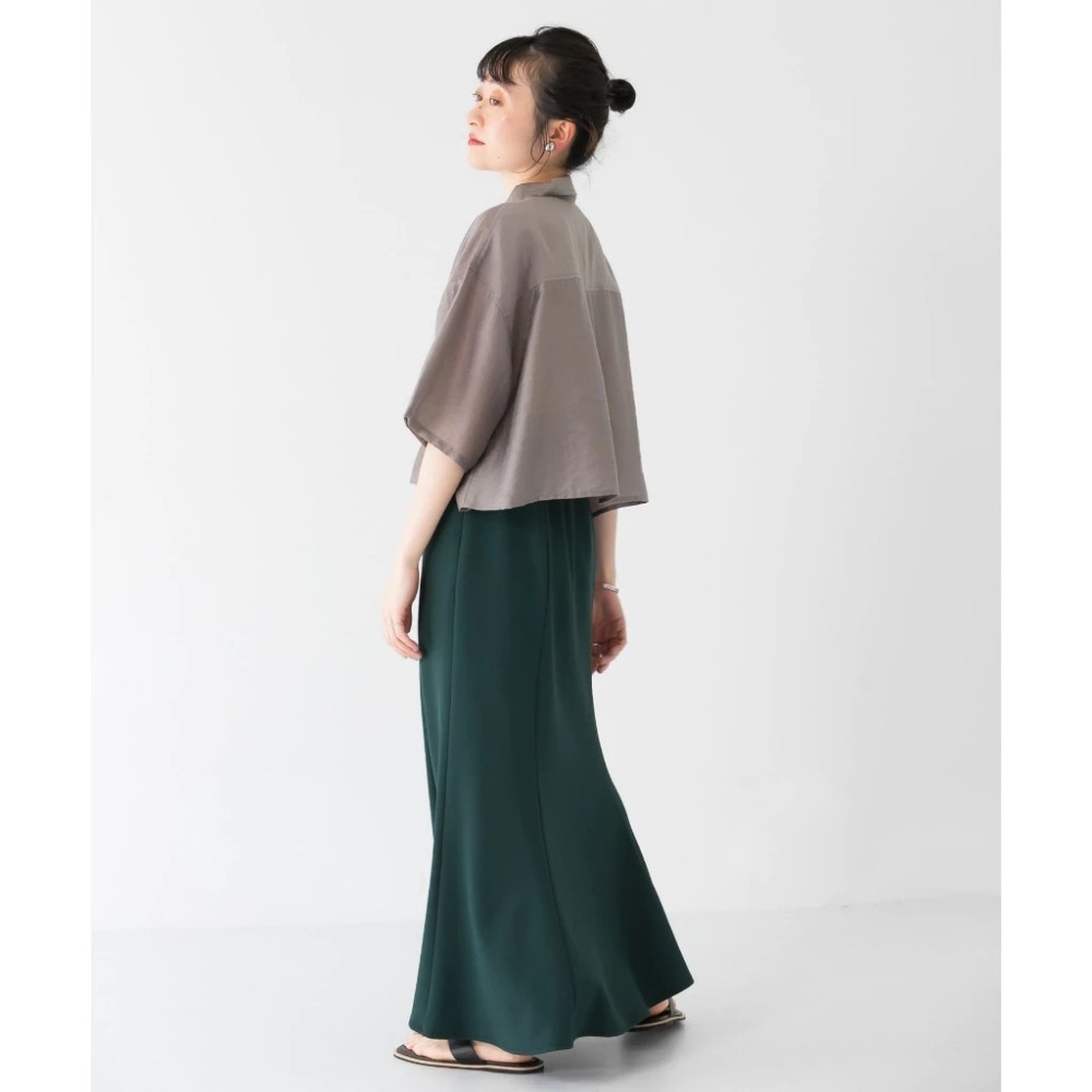 免運費 🐈 快來帶走我的二手衣 🐈 日本正品 KBF 超顯瘦魚尾裙 深藏青色 Peachi 推薦 春春 二手日牌-細節圖7