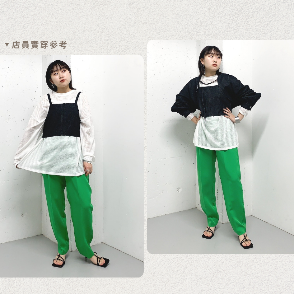 🐈 快來帶走我的二手衣 🇯🇵 🐈 日本正品 KBF IMOKO 聯名 牛仔背心外套組 黑色 二手日牌 古著-細節圖2