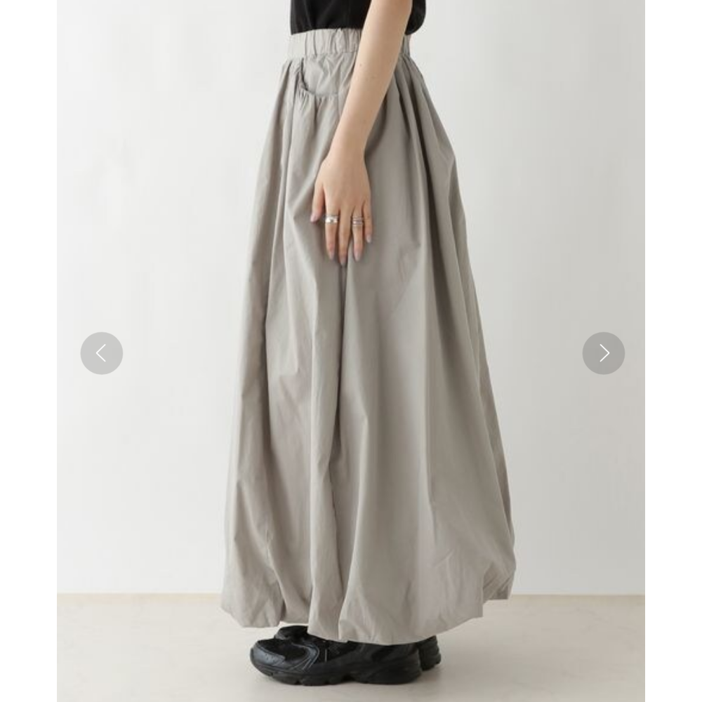 🐈 快來帶走我的二手衣 🐈 日本正品 RAGEBLUE 分量感十足！澎澎感氣球裙 灰褐色 二手日牌 古著-細節圖7