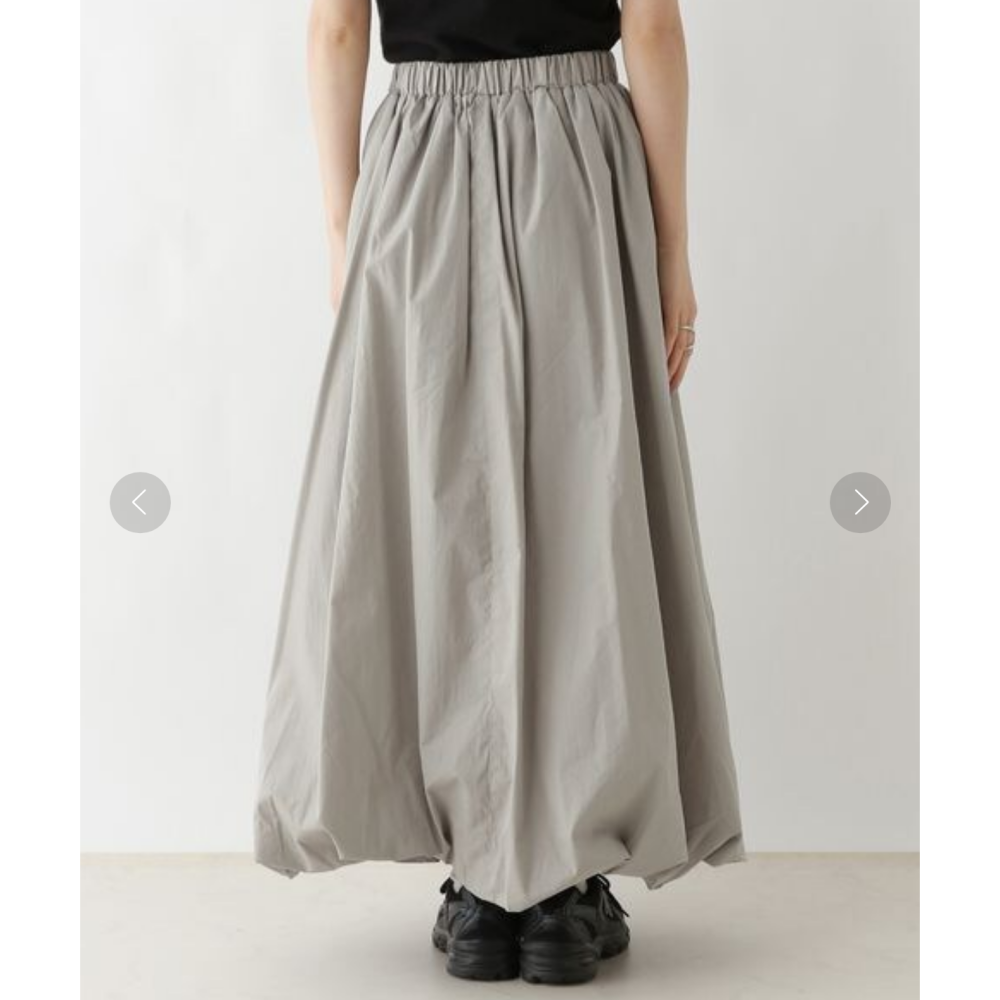 🐈 快來帶走我的二手衣 🐈 日本正品 RAGEBLUE 分量感十足！澎澎感氣球裙 灰褐色 二手日牌 古著-細節圖8