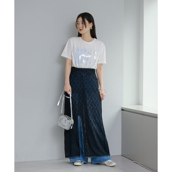 🐈 快來帶走我的二手衣 🇯🇵 🐈 日本正品 Kastane 碎花蕾絲背心裙 黑白花紋 二手日牌-細節圖3