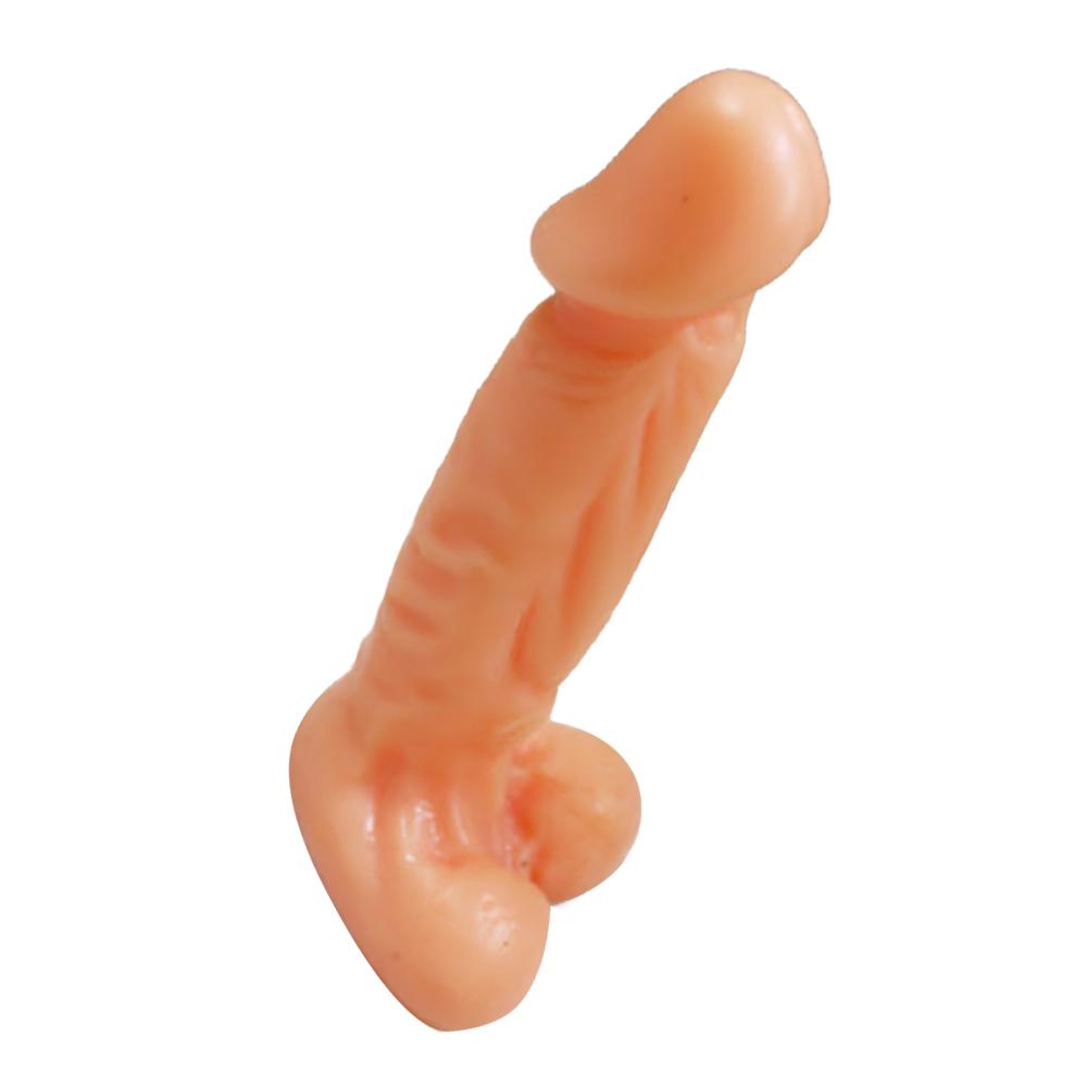 真實系列-甜在心窩逼真按摩棒(膚色)-細節圖3