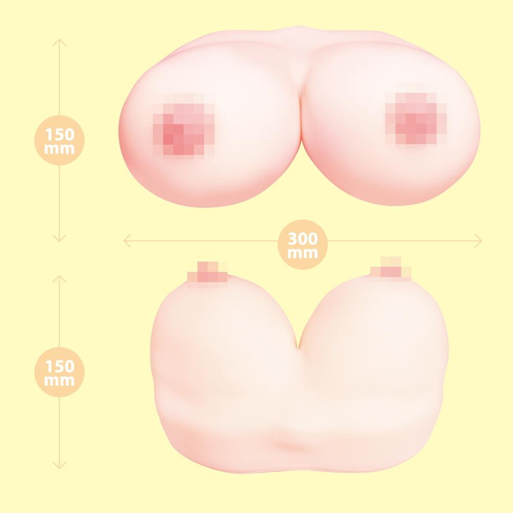 【日本PxPxP】夾緊緊歐派柔軟包覆胸部(2.4kg)男用自慰套飛機杯自慰器情趣用品-細節圖3