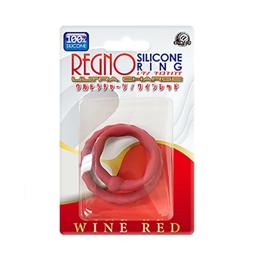 日本A-one Regno Ultra Charge男用延時環(海軍藍/酒紅色)男用套環 屌環 猛男環 鎖精環-細節圖5