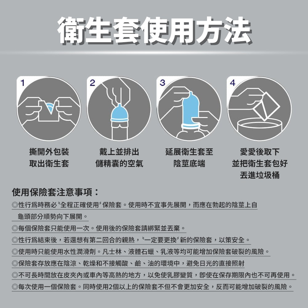 Smile史邁爾保險套 粗顆粒 超薄型 0.03型 3in1型 衛生套 安全套 避孕套-細節圖8