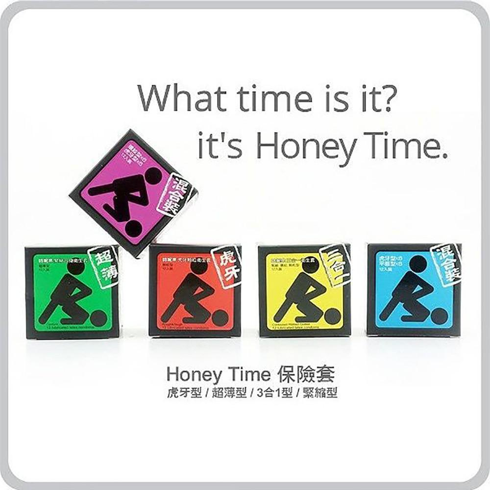 Honey Time哈尼來 樂活套 保險套 虎牙顆粒 超薄裝 混合裝 顆粒 螺紋 環紋 衛生套 安全套 避孕套-細節圖2