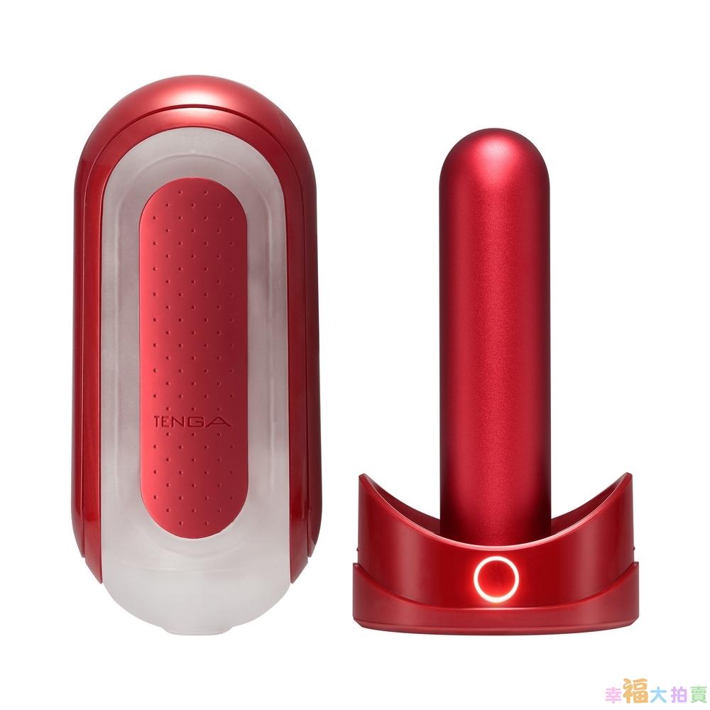 日本TENGA FLIP 0 (ZERO)可加溫重複頂級飛機杯(紅色)男用自慰套自慰杯情趣用品自慰器成人專區