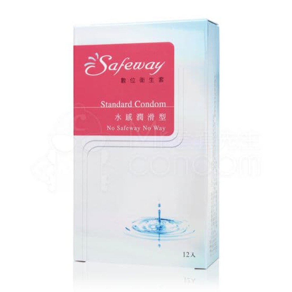 SAFEWAY數位保險套12入 水感潤滑型 混合型 超薄型 複合型 顆粒型 衛生套 安全套 避孕套-規格圖3
