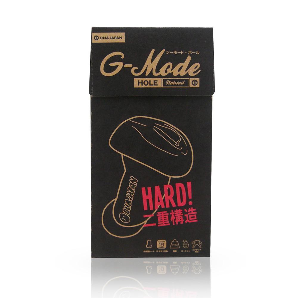 日本SSI JAPAN G-MODE HOLE CLEAR NATURAL HARD 二重構造男用自慰器自慰套-細節圖7