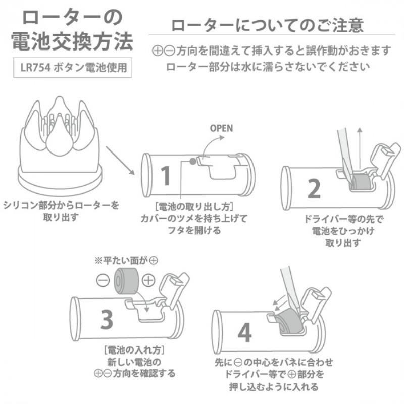 日本SSI JAPAN旋轉乳吸乳頭震動器配件 no.4【5種×2套】-細節圖8