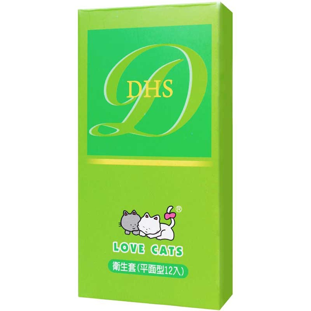 Lovecats愛貓保險套 12片 超馬衛生套 超薄平面 螺紋 虎牙粗顆粒 綜合果香 安全套 避孕套-規格圖7