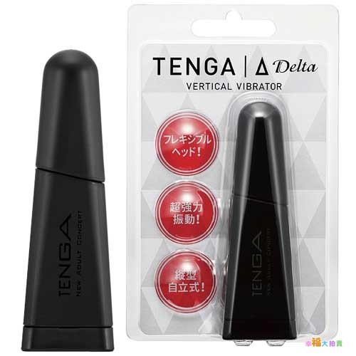 日本TENGA Delta 前端角度能自由變化的小型強力震動按摩器