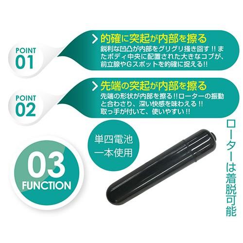 振動後庭凹凸探勘器-情趣用品-細節圖3