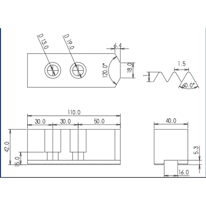 77機械五金:油壓生爪10＂ 台灣製造-細節圖3