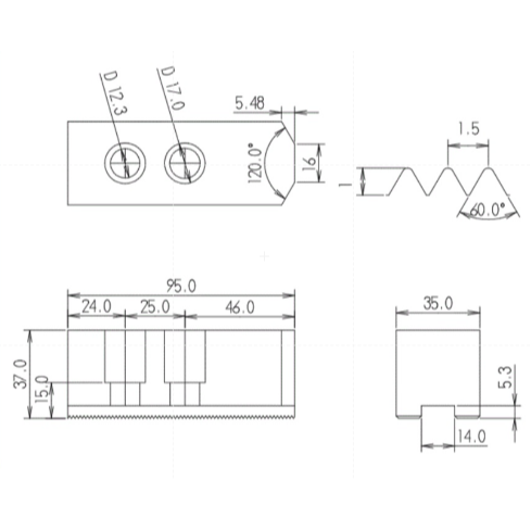 77機械五金:油壓生爪8＂台灣製造1組三塊2爪3爪4爪-細節圖4