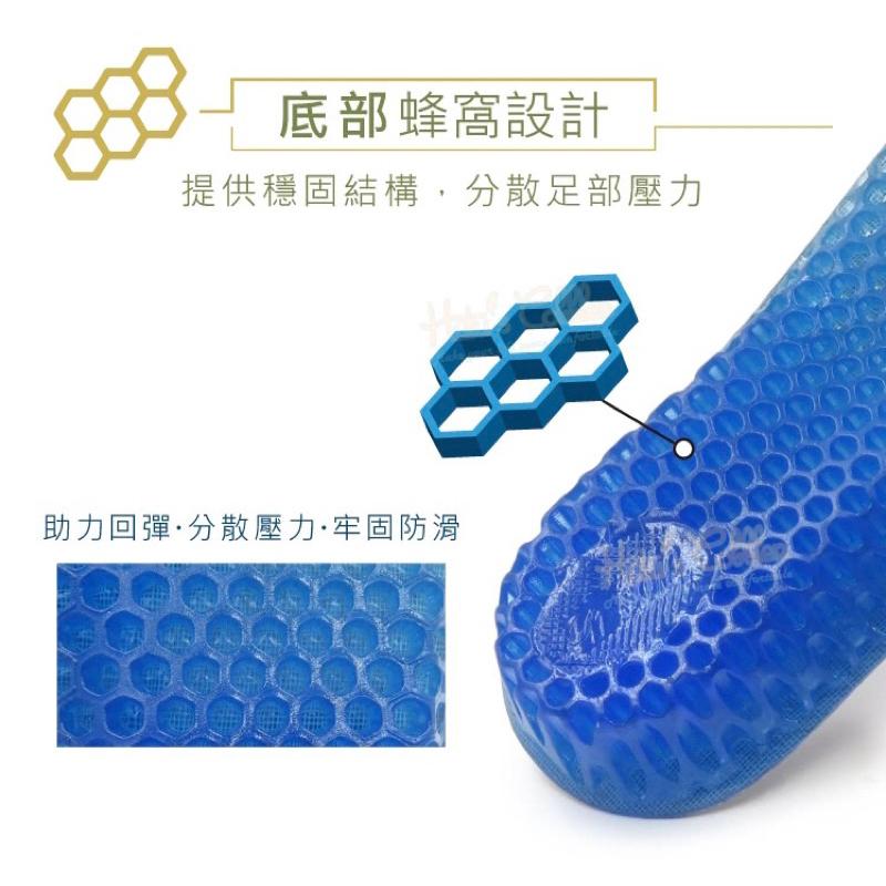 蜂窩增高半墊2cm(1雙）親膚鞋墊 舒適鞋墊-細節圖4