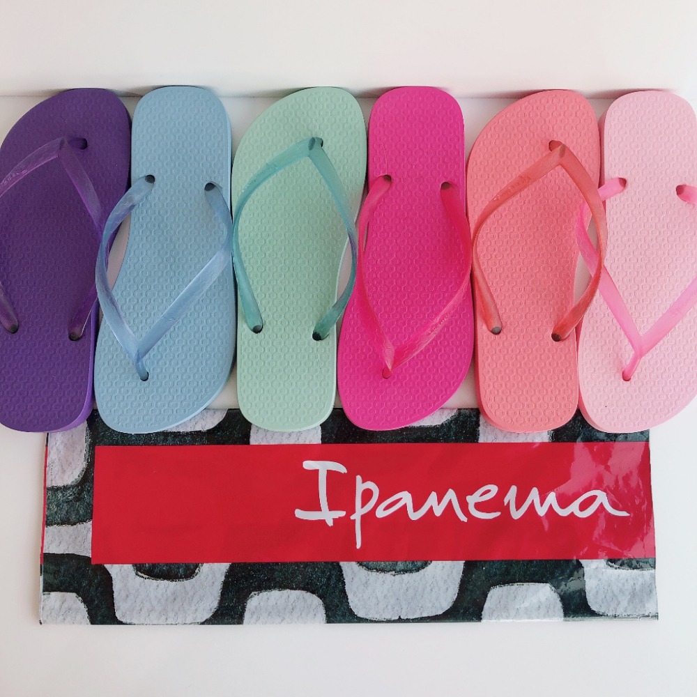 👍*Ipanema*女生巴西拖鞋(超軟Q 果凍帶 人字夾腳拖鞋) Jelly-細節圖7