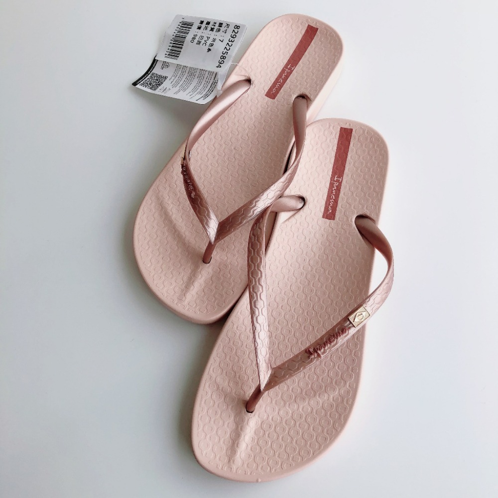 👍*Ipanema*女生巴西拖鞋(人體工學 巴西國旗 ANAT 人字夾腳平底拖鞋) ALL-細節圖4