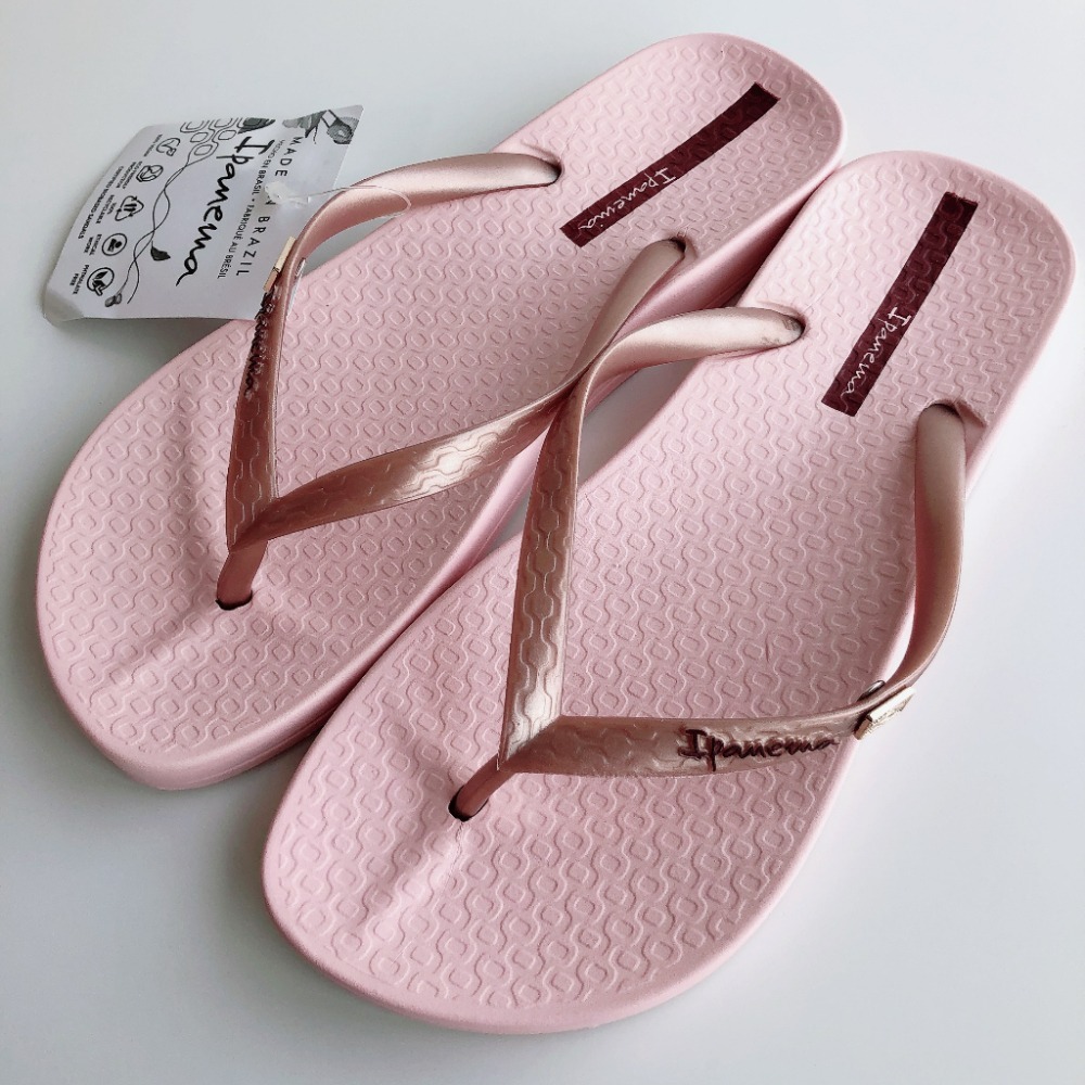 👍*Ipanema*女生巴西拖鞋(人體工學 巴西國旗 ANAT 人字夾腳平底拖鞋) ALL-細節圖6