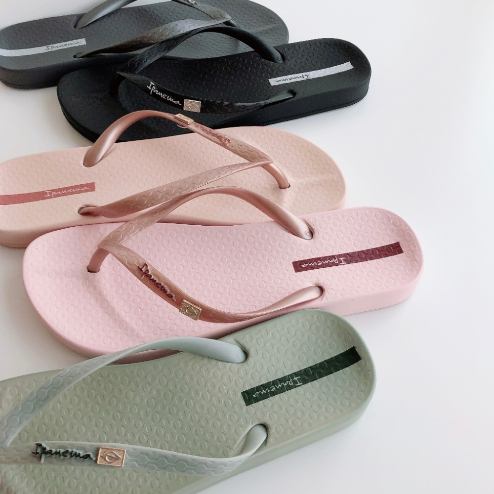 👍*Ipanema*女生巴西拖鞋(人體工學 巴西國旗 ANAT 人字夾腳平底拖鞋) ALL-細節圖8