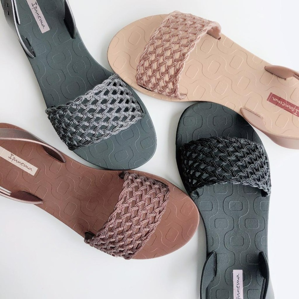 👍*Ipanema 2023*巴西涼鞋(波西米亞 編織風 BREEZY 一字涼鞋)-細節圖2
