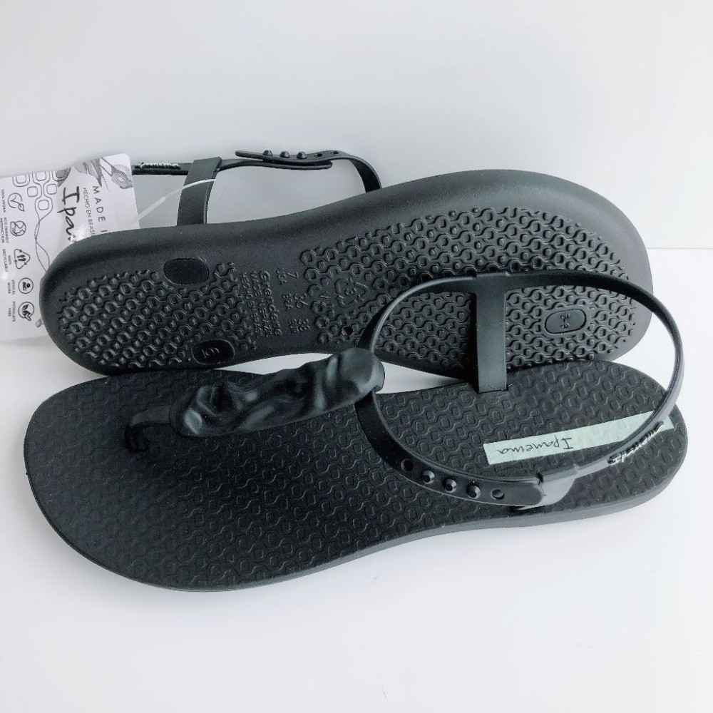 👍*Ipanema*巴西涼鞋(抽象液態水波紋 玩味藝術 CLASS SHAPE T字夾腳涼鞋)-細節圖8