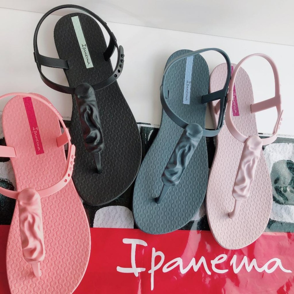 👍*Ipanema*巴西涼鞋(抽象液態水波紋 玩味藝術 CLASS SHAPE T字夾腳涼鞋)-細節圖9