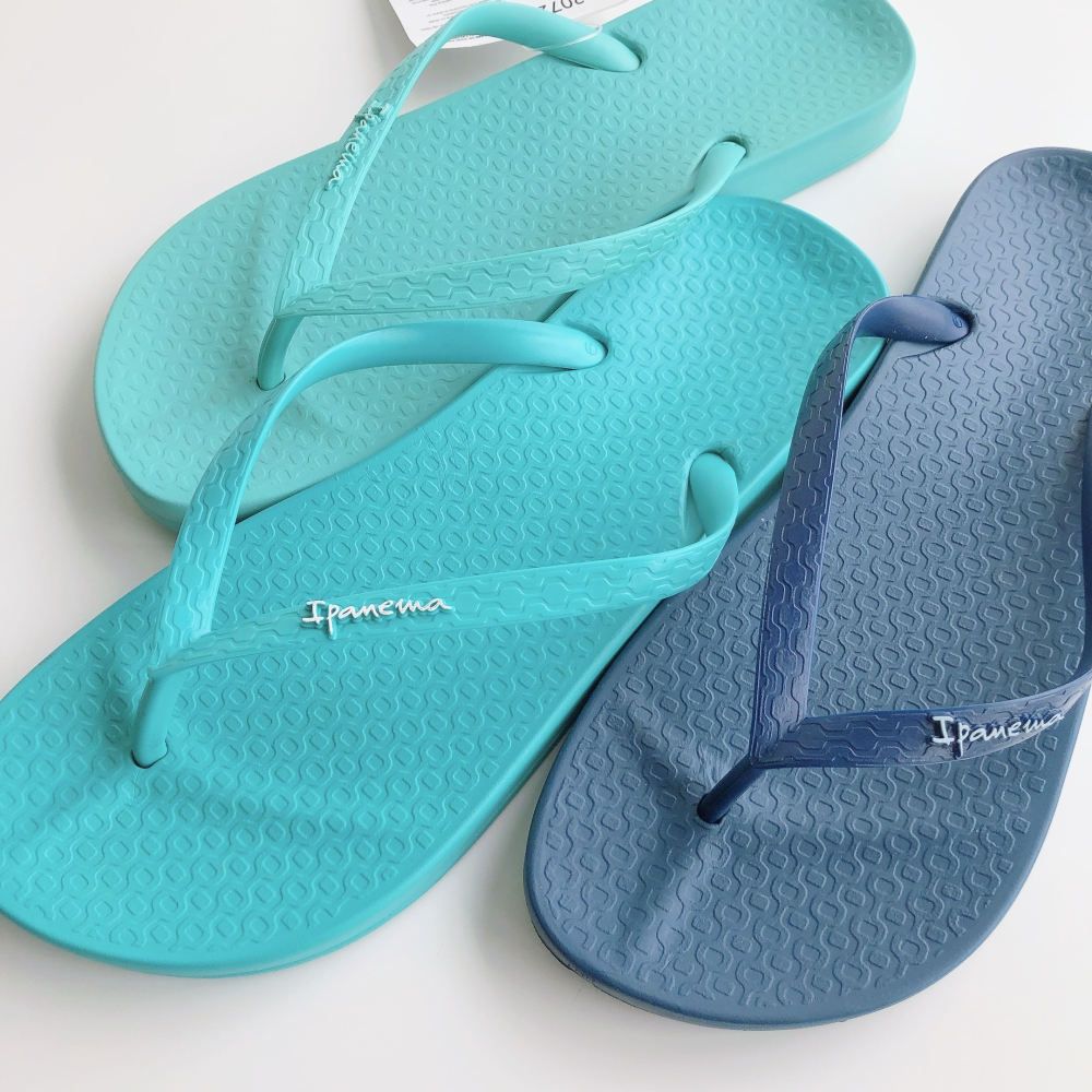 👍*Ipanema*巴西拖鞋(人體工學 彩虹鞋 tancolors 人字夾腳拖鞋) BLUE lover-細節圖4