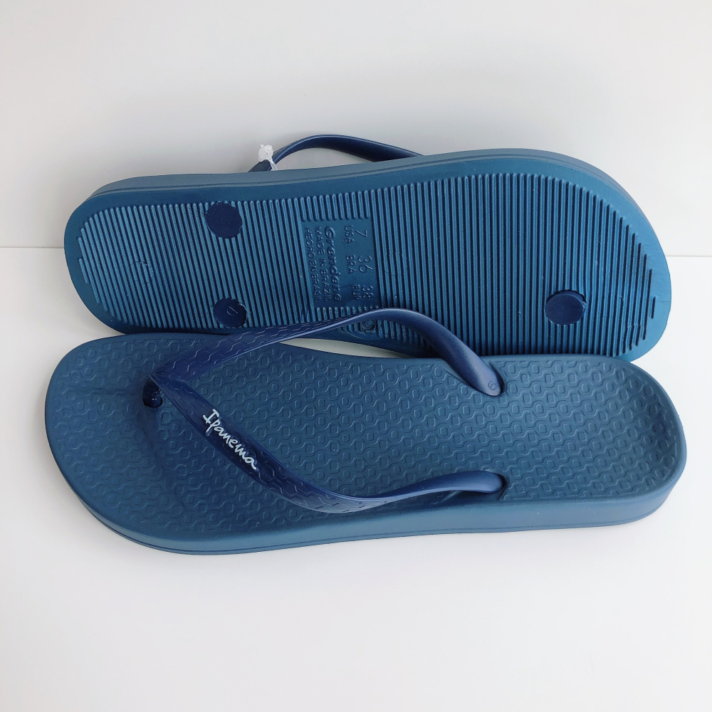 👍*Ipanema*巴西拖鞋(人體工學 彩虹鞋 tancolors 人字夾腳拖鞋) BLUE lover-細節圖5