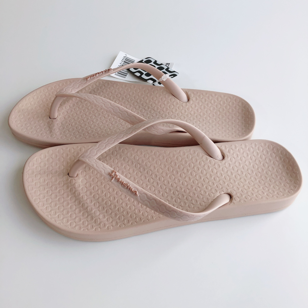 🔥*Ipanema*巴西人字素面拖鞋(人體工學 彩虹鞋 tancolors 人字夾腳拖鞋) 卡其 8259120660-細節圖5