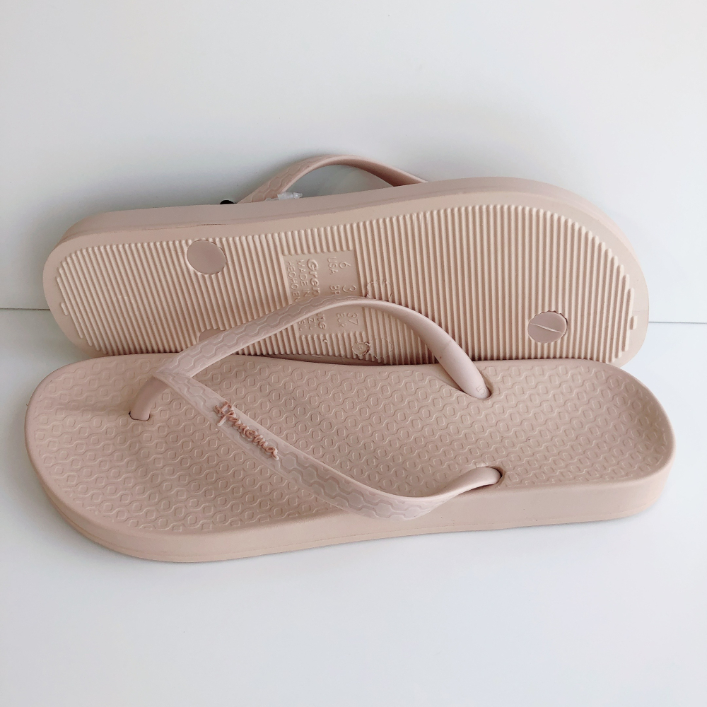 🔥*Ipanema*巴西人字素面拖鞋(人體工學 彩虹鞋 tancolors 人字夾腳拖鞋) 卡其 8259120660-細節圖7