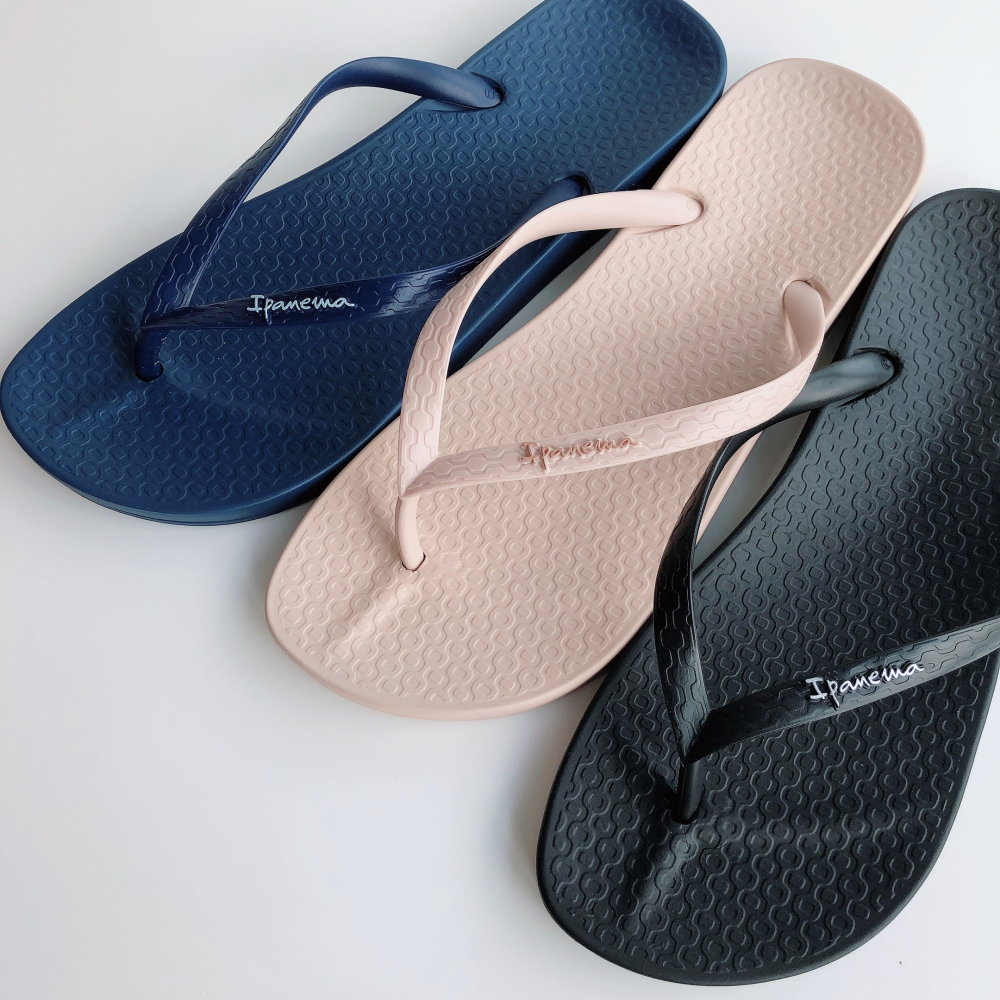 🔥*Ipanema*女生巴西拖鞋(人體工學 彩虹鞋 tancolors 人字夾腳拖鞋) 黑 8259120766-細節圖4