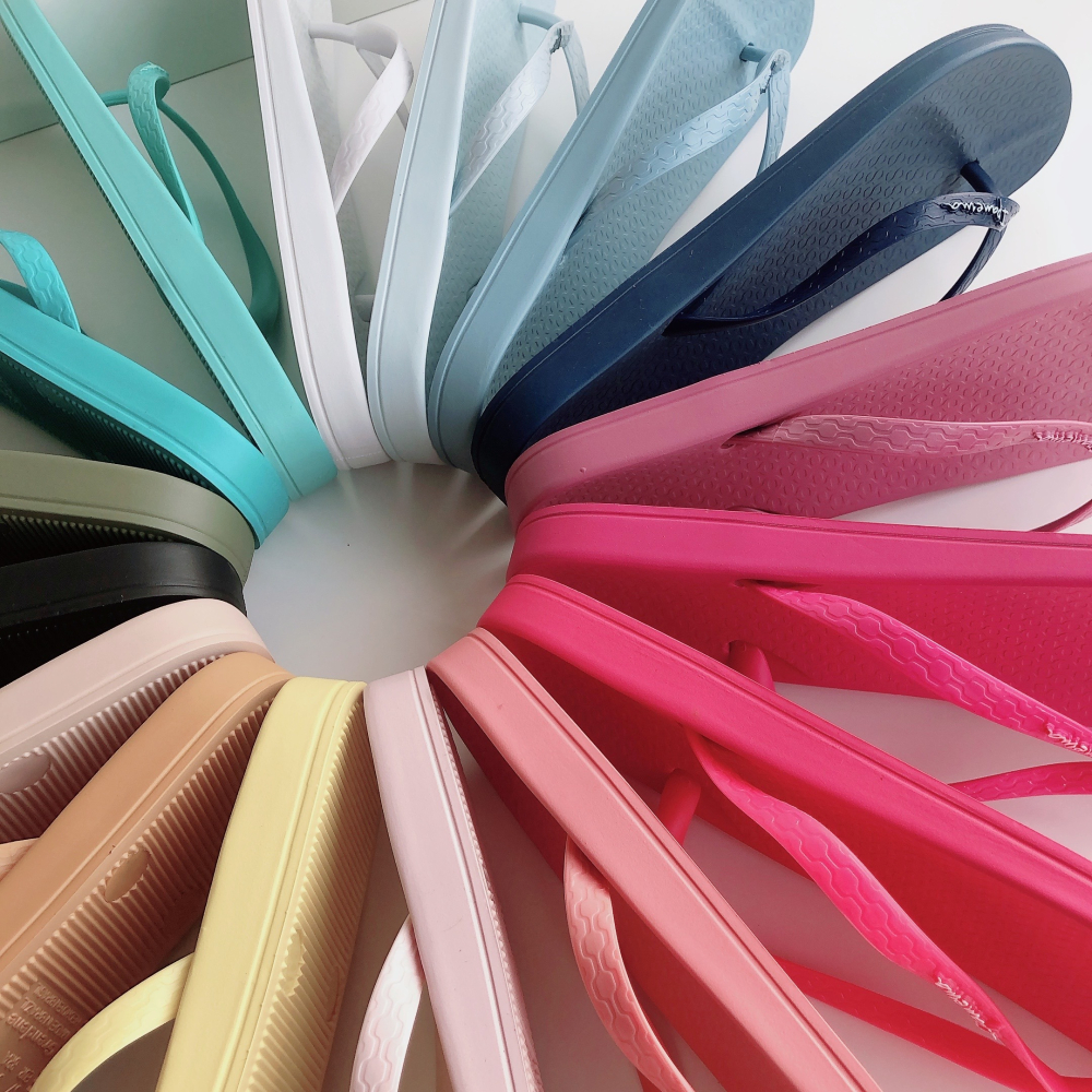 🔥*Ipanema*女生巴西拖鞋(人體工學 彩虹鞋 tancolors 人字夾腳拖鞋) 淺藍 8259124957-細節圖2