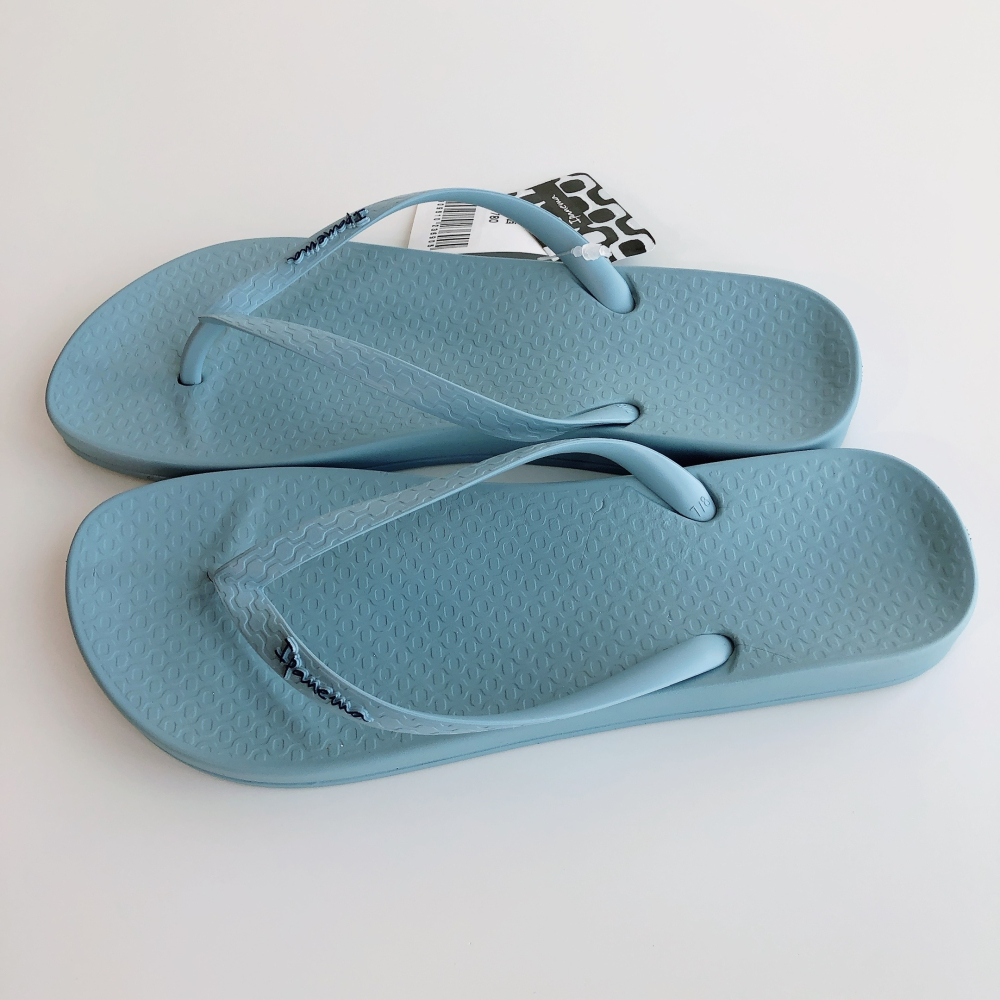 🔥*Ipanema*女生巴西拖鞋(人體工學 彩虹鞋 tancolors 人字夾腳拖鞋) 淺藍 8259124957-細節圖5