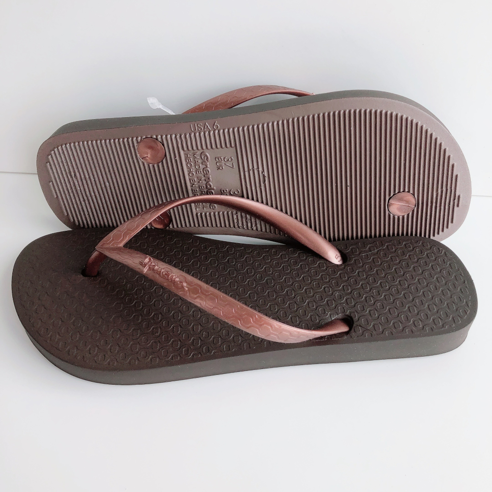 🔥*Ipanema 2023*女生巴西拖鞋(超軟Q CLASSIC 經典純色 人字夾腳拖鞋) 古銅 252262129-細節圖6