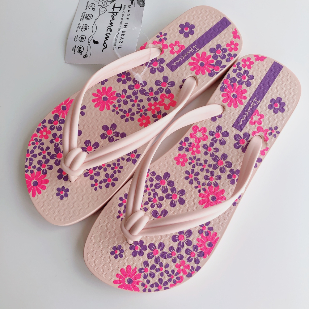 👍*Ipanema 2023*女生巴西拖鞋(扭結 植物花卉 ELO 人字夾腳拖鞋)-細節圖5