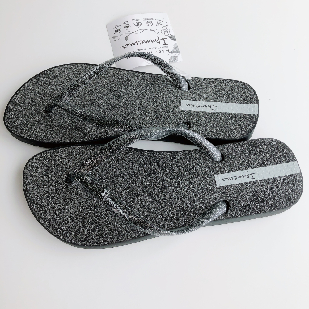 👍*Ipanema 2023*女生巴西拖鞋(璀璨系列 噴砂面 經典人字夾腳拖鞋)-細節圖6