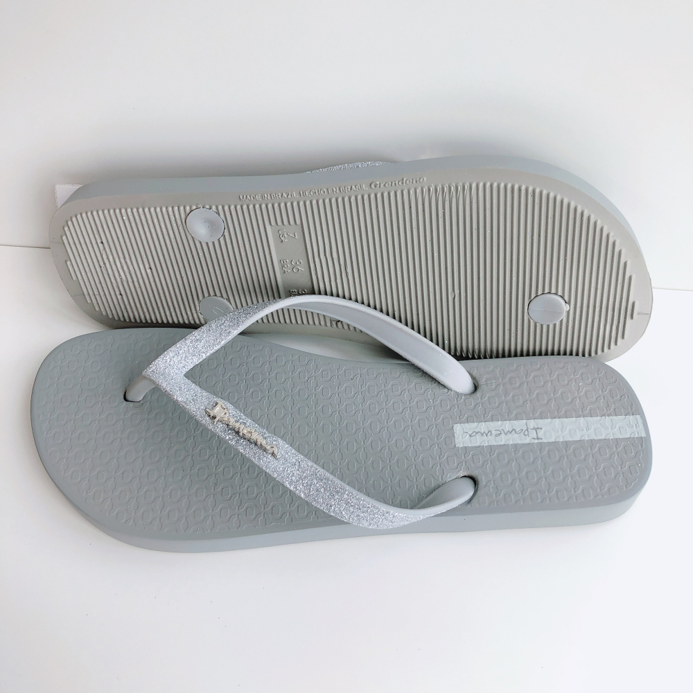 👍*Ipanema*巴西拖鞋(晶鑽純色 LOLITA III 人字夾腳拖鞋)-細節圖6